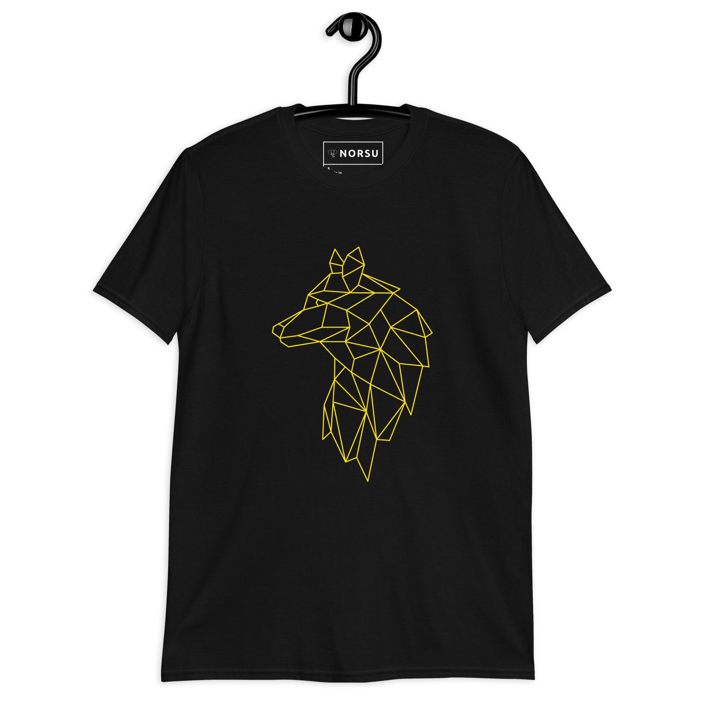 Μαύρο Ανδρικό T-shirt - Ο Λύκος του Οίκου των Stark Game of Thrones