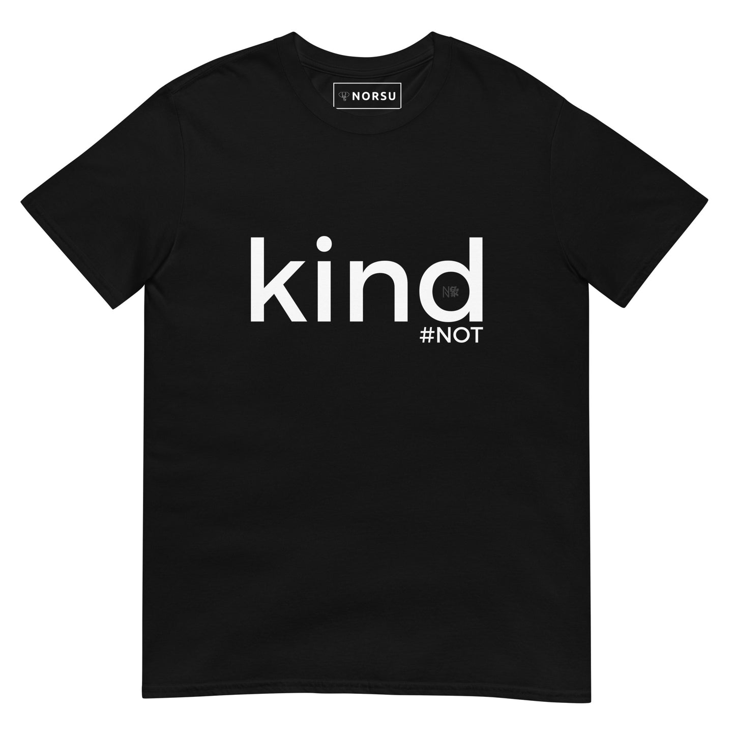 Μαύρο Ανδρικό T-shirt - Kind #Not