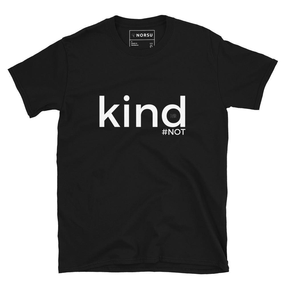 Μαύρο Ανδρικό T-shirt - Kind #Not