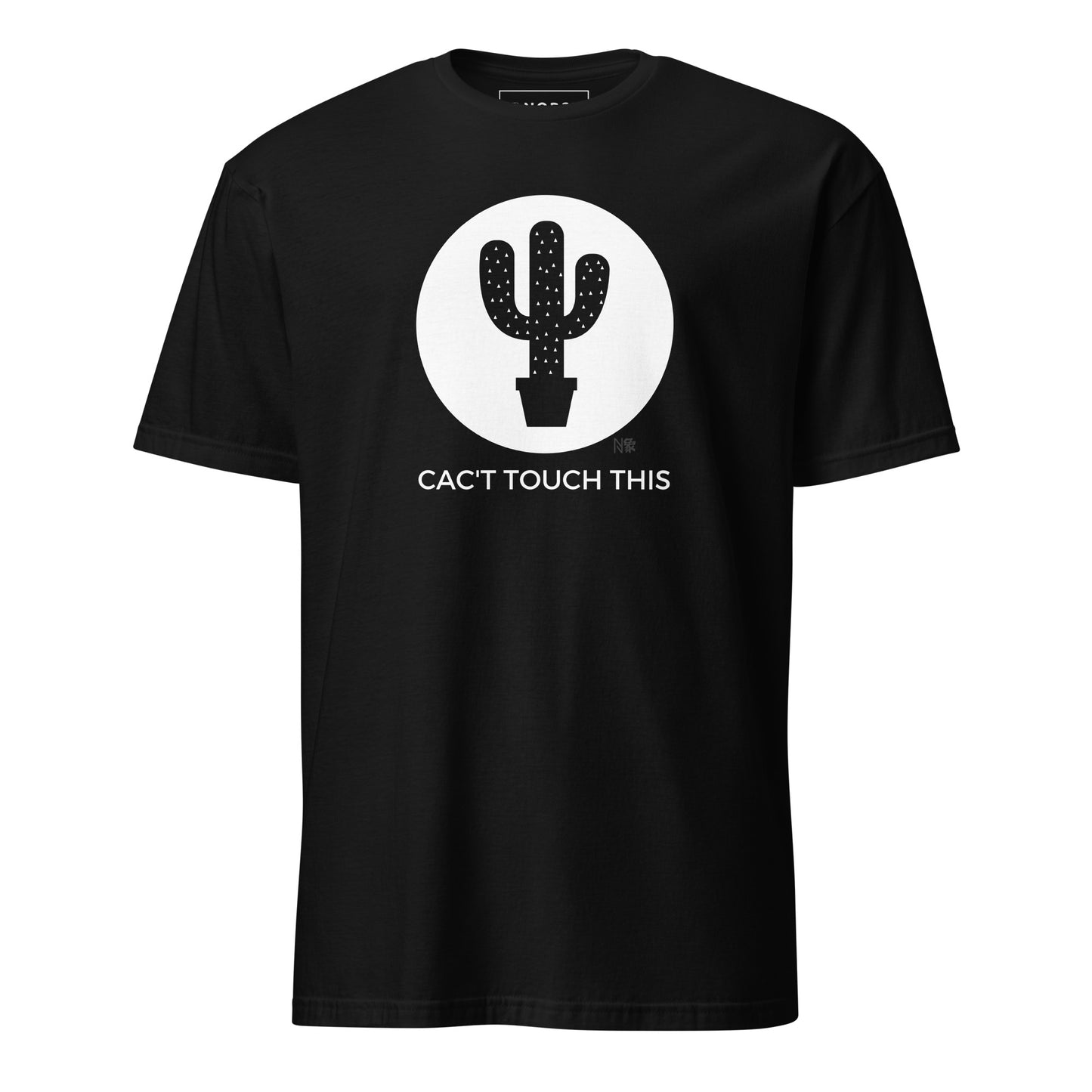 Μαύρο Ανδρικό T-shirt - Cac't touch this