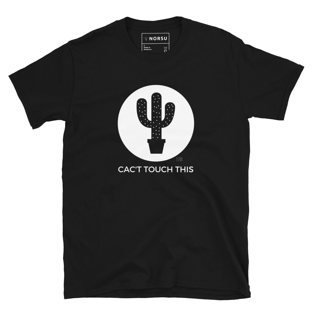 Μαύρο Ανδρικό T-shirt - Cac't touch this
