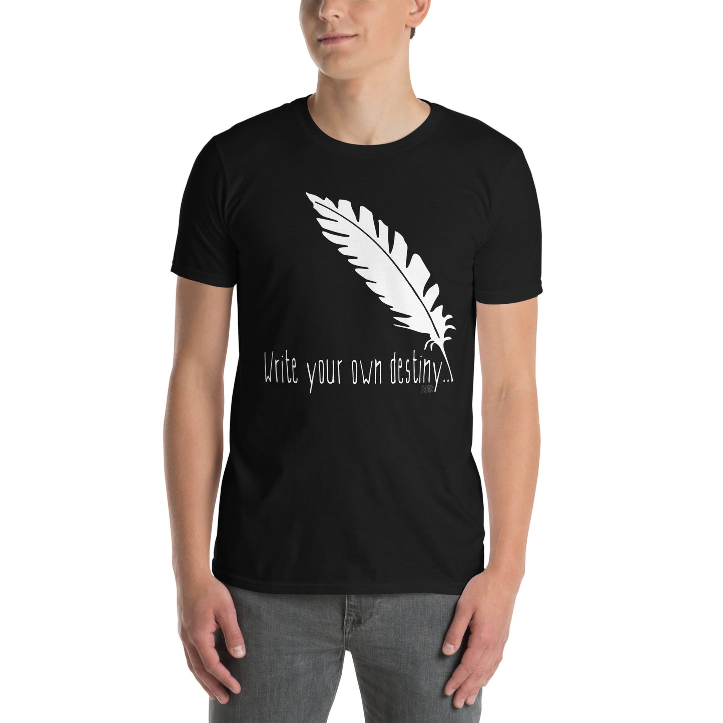 Μαύρο Ανδρικό T-shirt - Write your own destiny