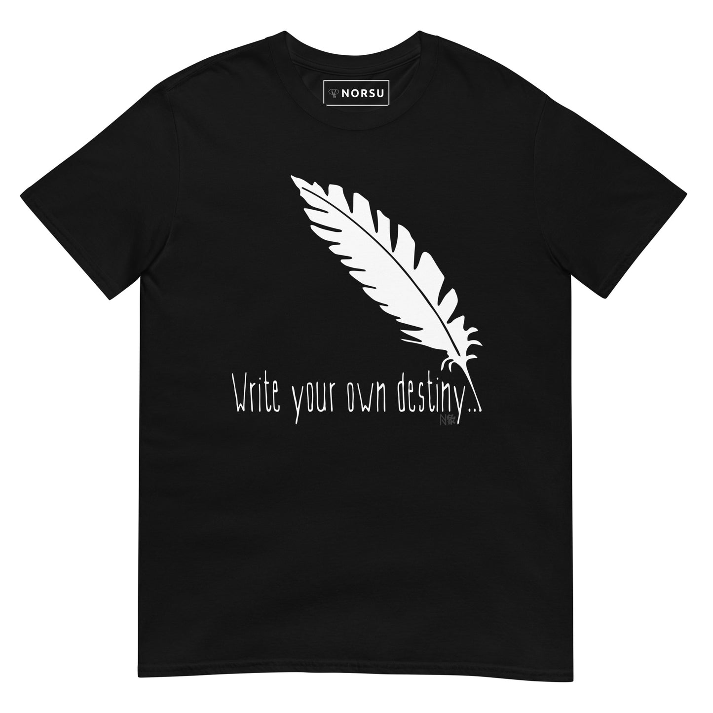 Μαύρο Ανδρικό T-shirt - Write your own destiny