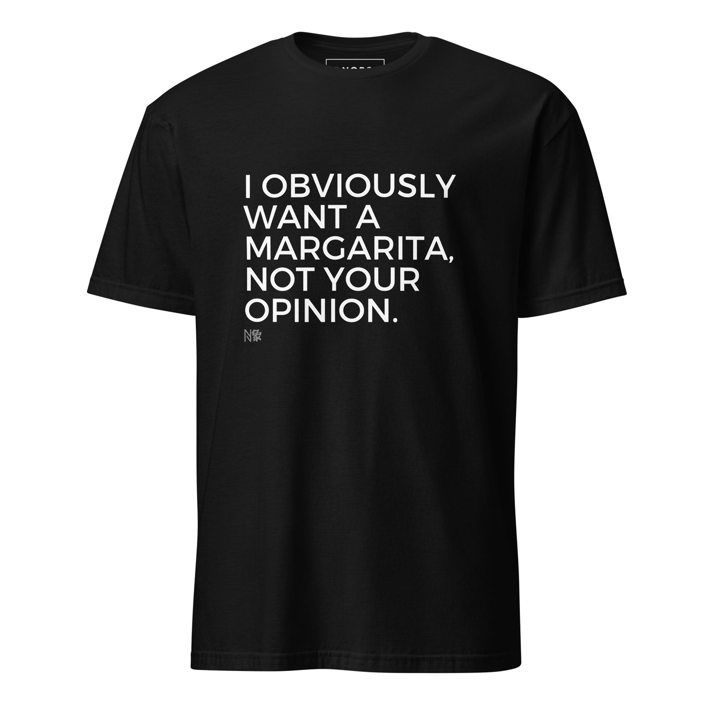 Μαύρο Ανδρικό T-shirt - I want a Margarita Cocktail