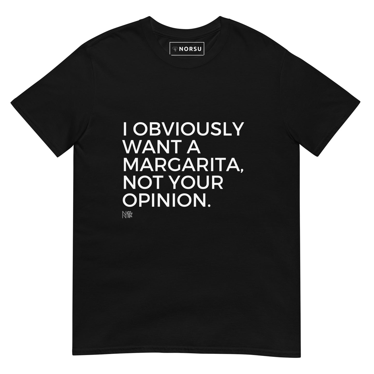 Μαύρο Ανδρικό T-shirt - I want a Margarita Cocktail