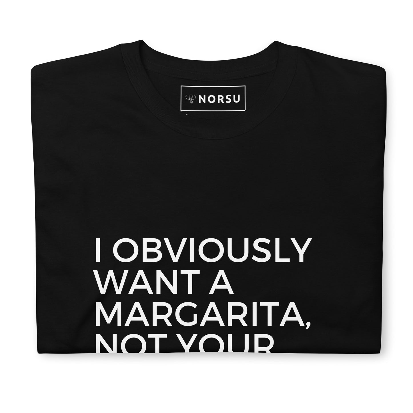 Μαύρο Ανδρικό T-shirt - I want a Margarita Cocktail
