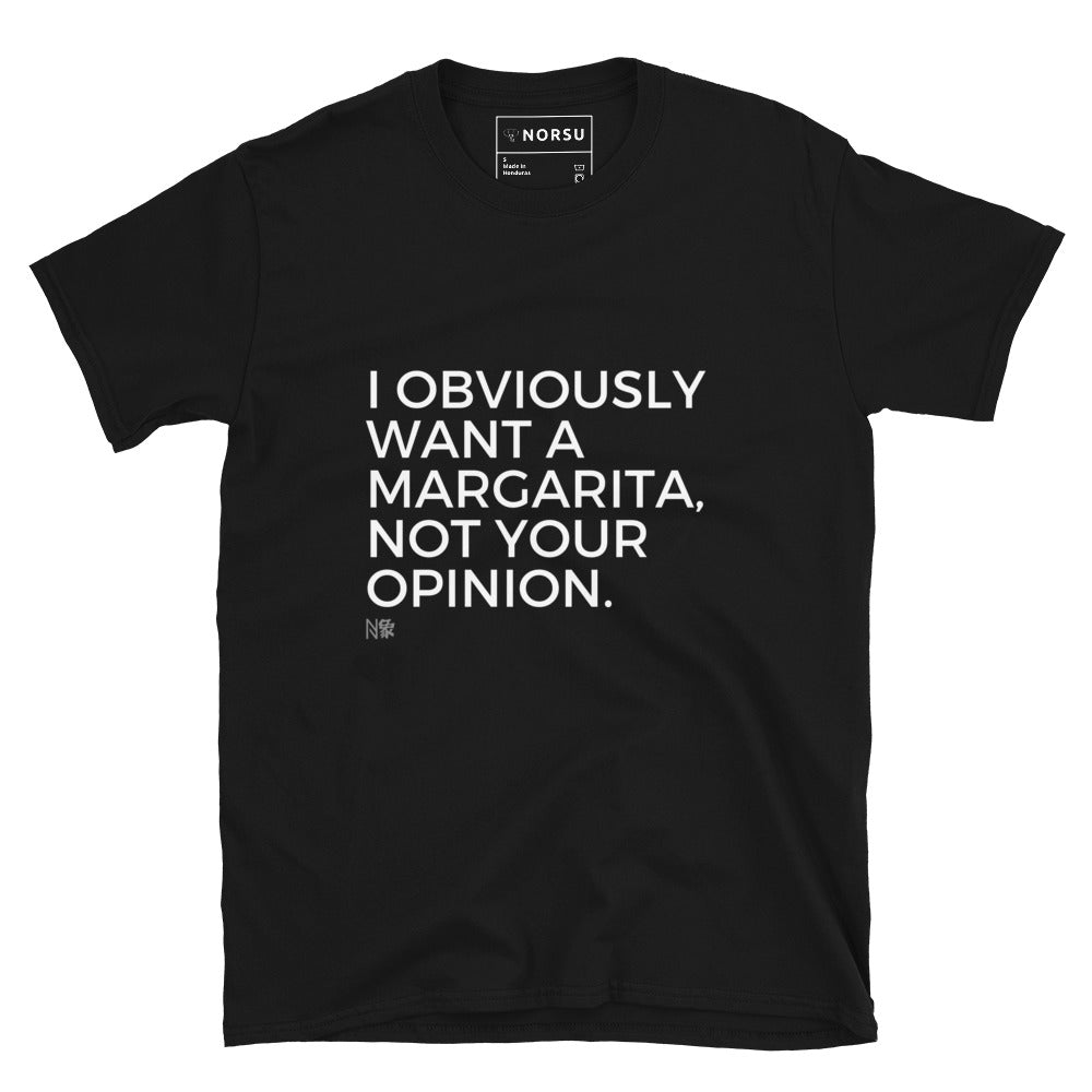 Μαύρο Ανδρικό T-shirt - I want a Margarita Cocktail