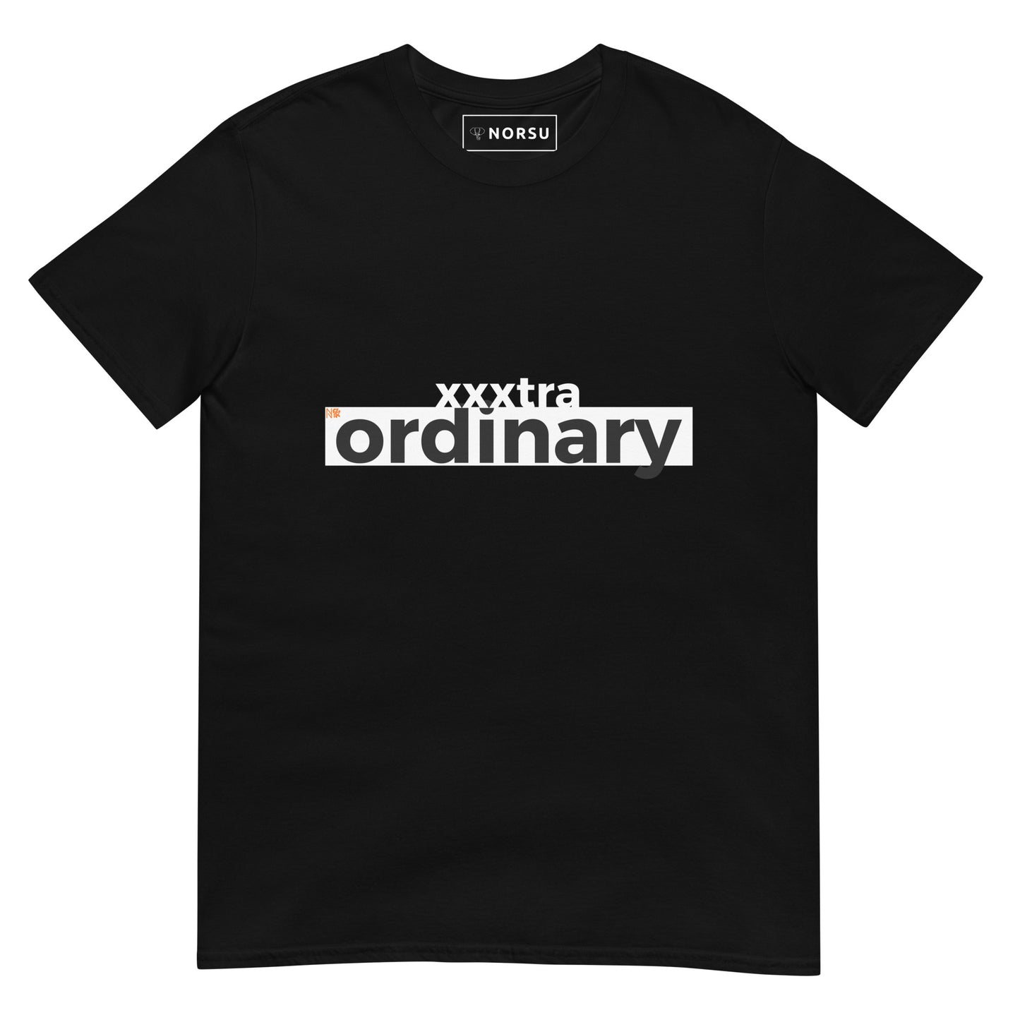 Μαύρο Ανδρικό T-shirt - XXXtra Ordinary