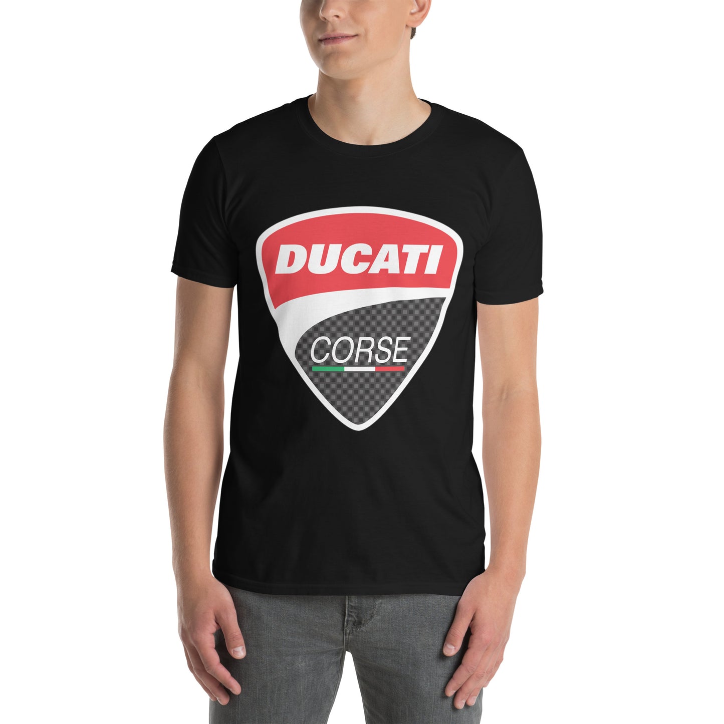 Μαύρο Ανδρικό T-shirt - Ducati Corse Logo