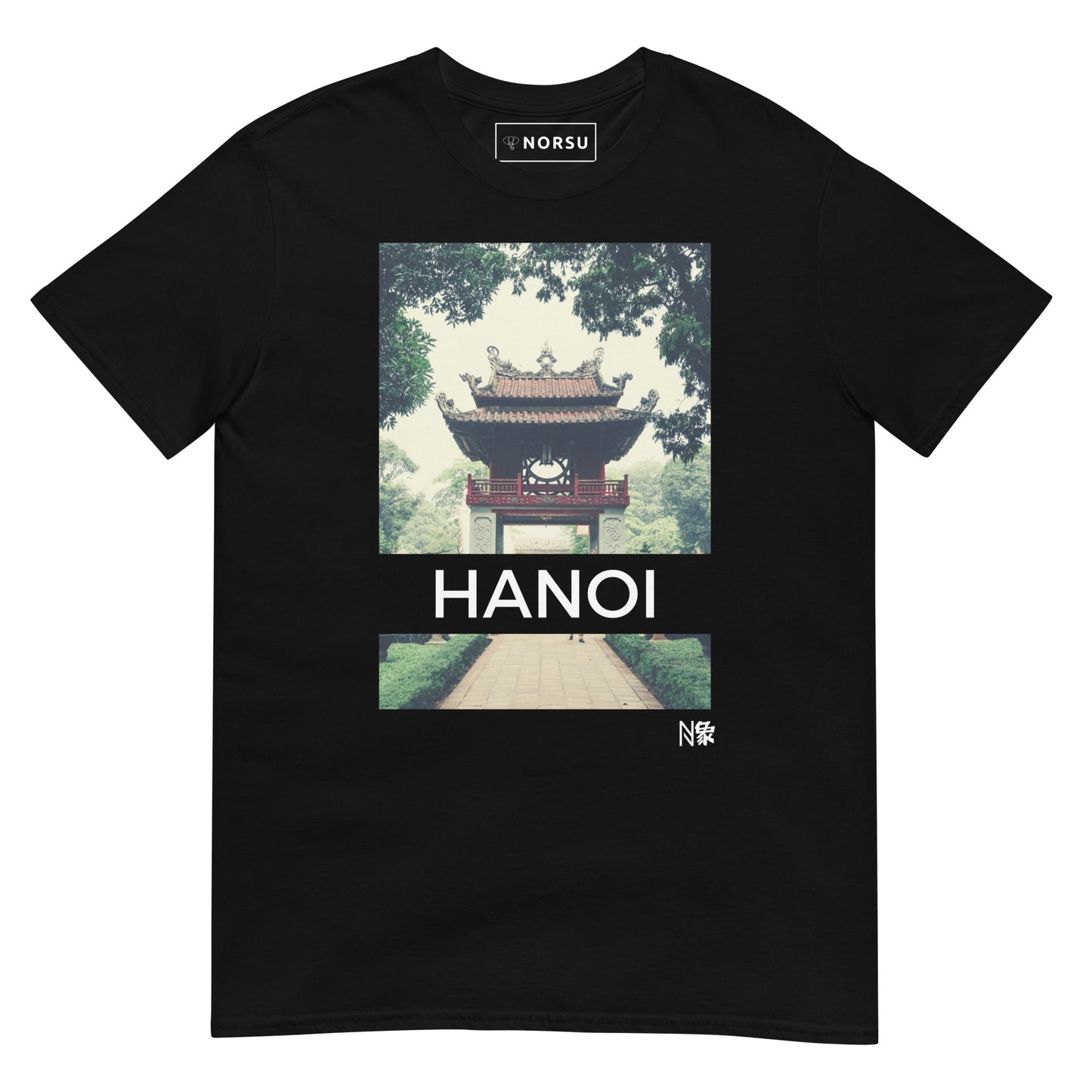 Μαύρο Ανδρικό T-shirt - Ανόι Βουδιστικός Ναός