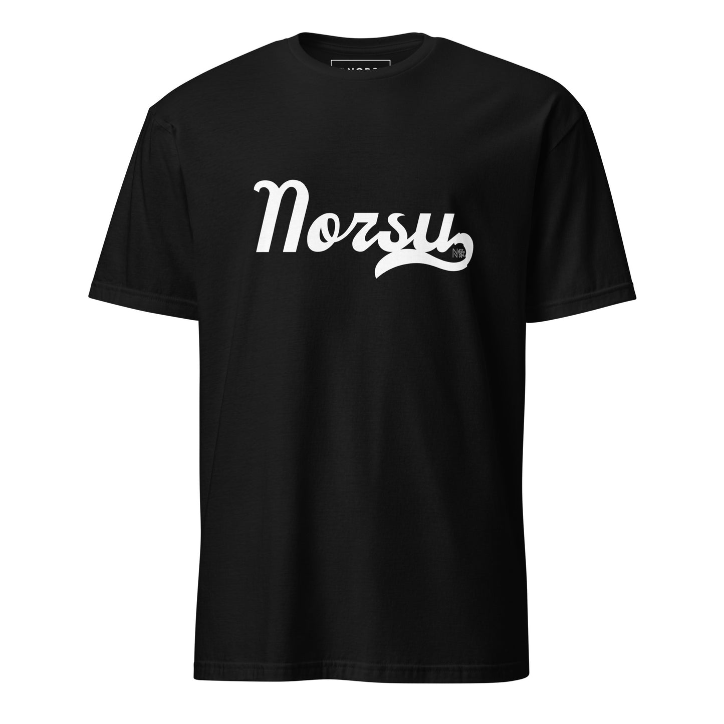 Μαύρο Ανδρικό T-shirt - Norsu Καλλιγραφικό