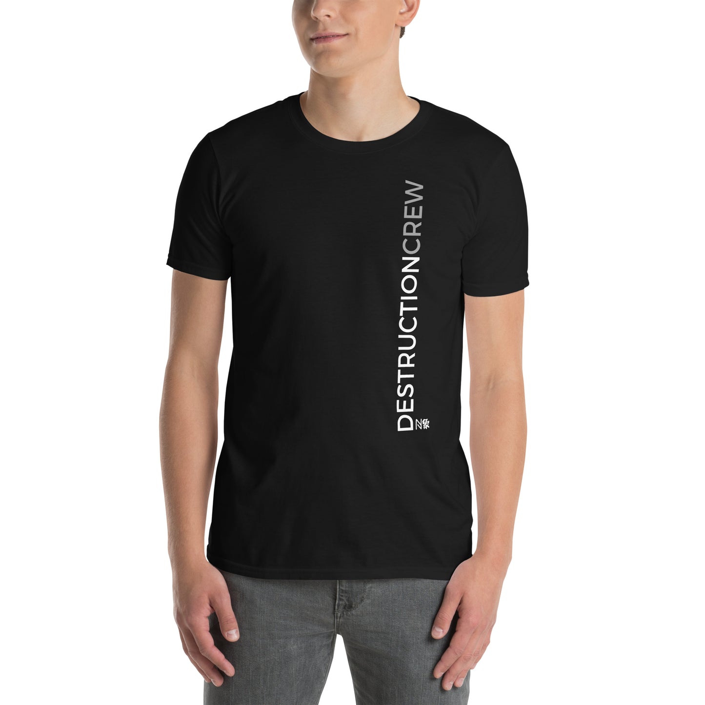 Μαύρο Ανδρικό T-shirt - Ομάδα Καταστροφών Destruction Crew