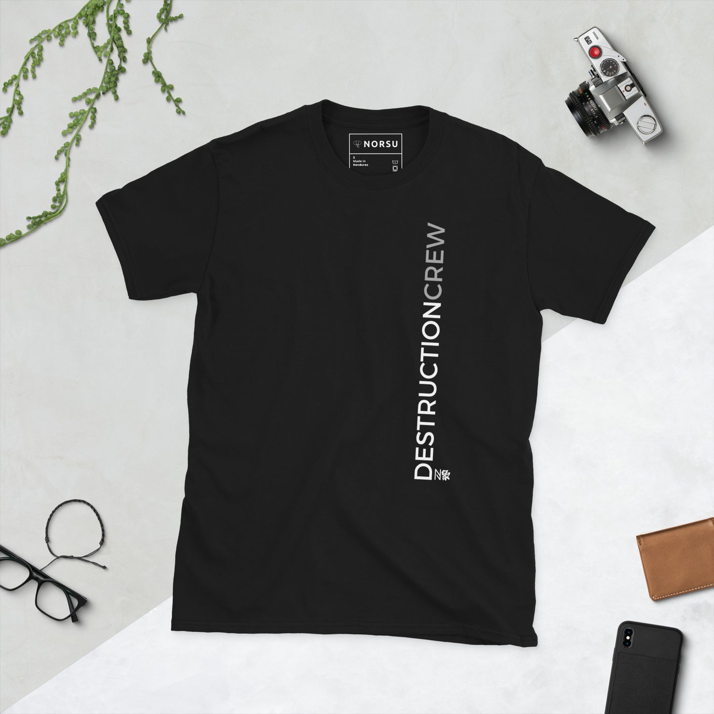 Μαύρο Ανδρικό T-shirt - Ομάδα Καταστροφών Destruction Crew