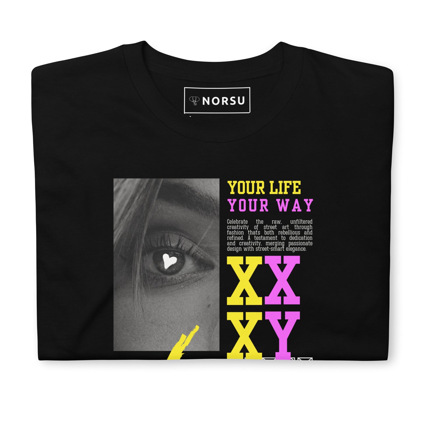 Μαύρο Ανδρικό T-shirt - Your Life, Your Way