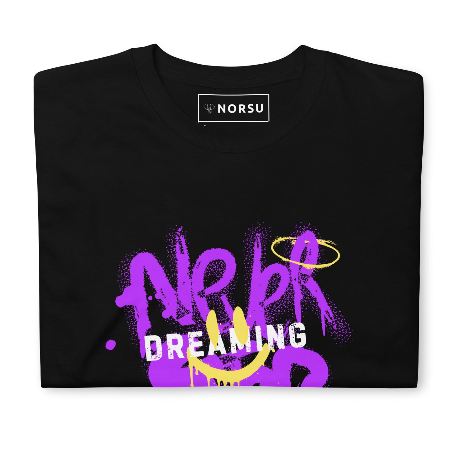 Μαύρο Ανδρικό T-shirt - Never Stop Dreaming