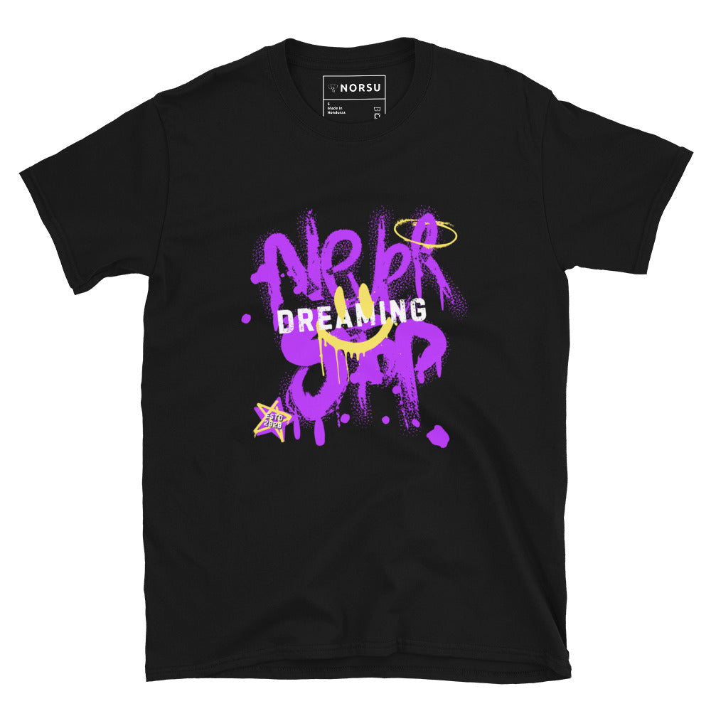 Μαύρο Ανδρικό T-shirt - Never Stop Dreaming