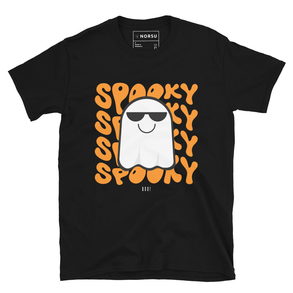 Μαύρο Ανδρικό T-shirt - Τρομακτικό Φαντασματάκι