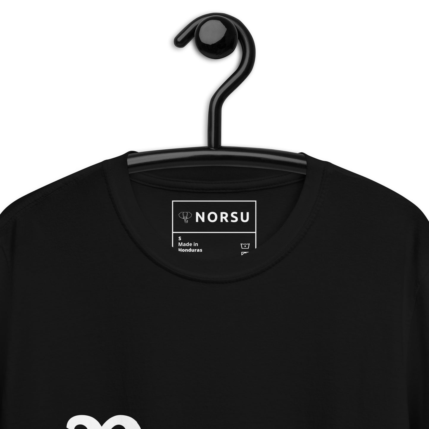 Μαύρο Ανδρικό T-shirt - Norsu Καλλιγραφικό