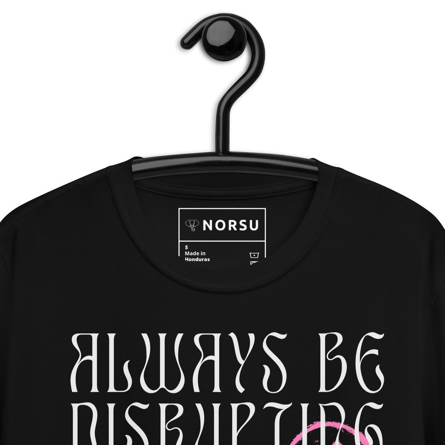 Μαύρο Ανδρικό T-shirt - Always Be Disrupting