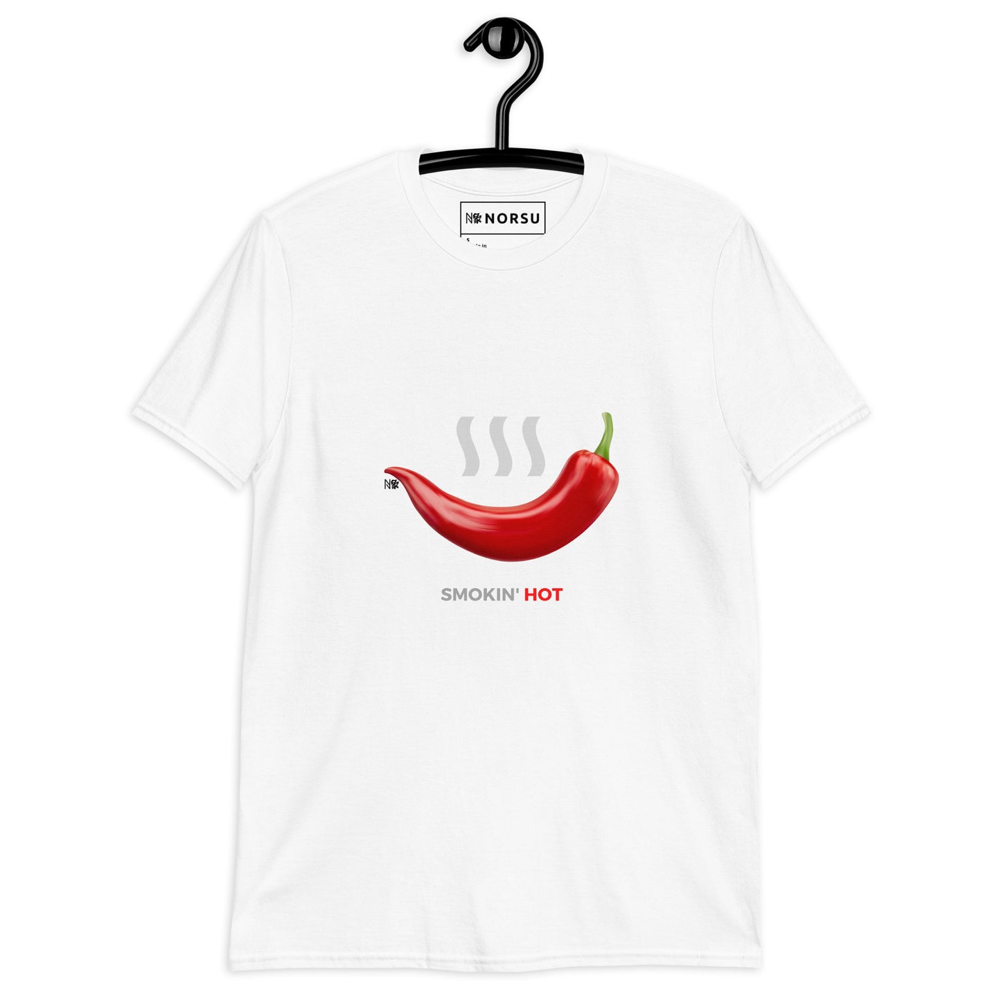 Camiseta blanca para hombre - Smoking Hot