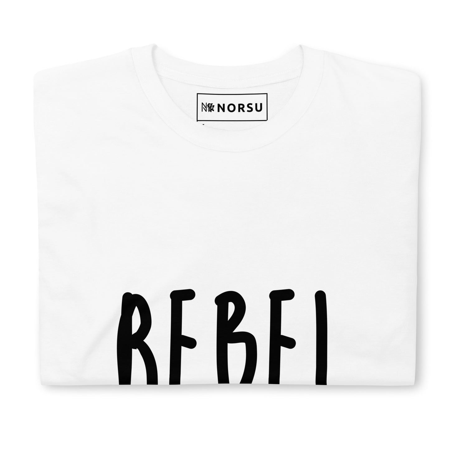 Camiseta blanca de hombre - Rebel