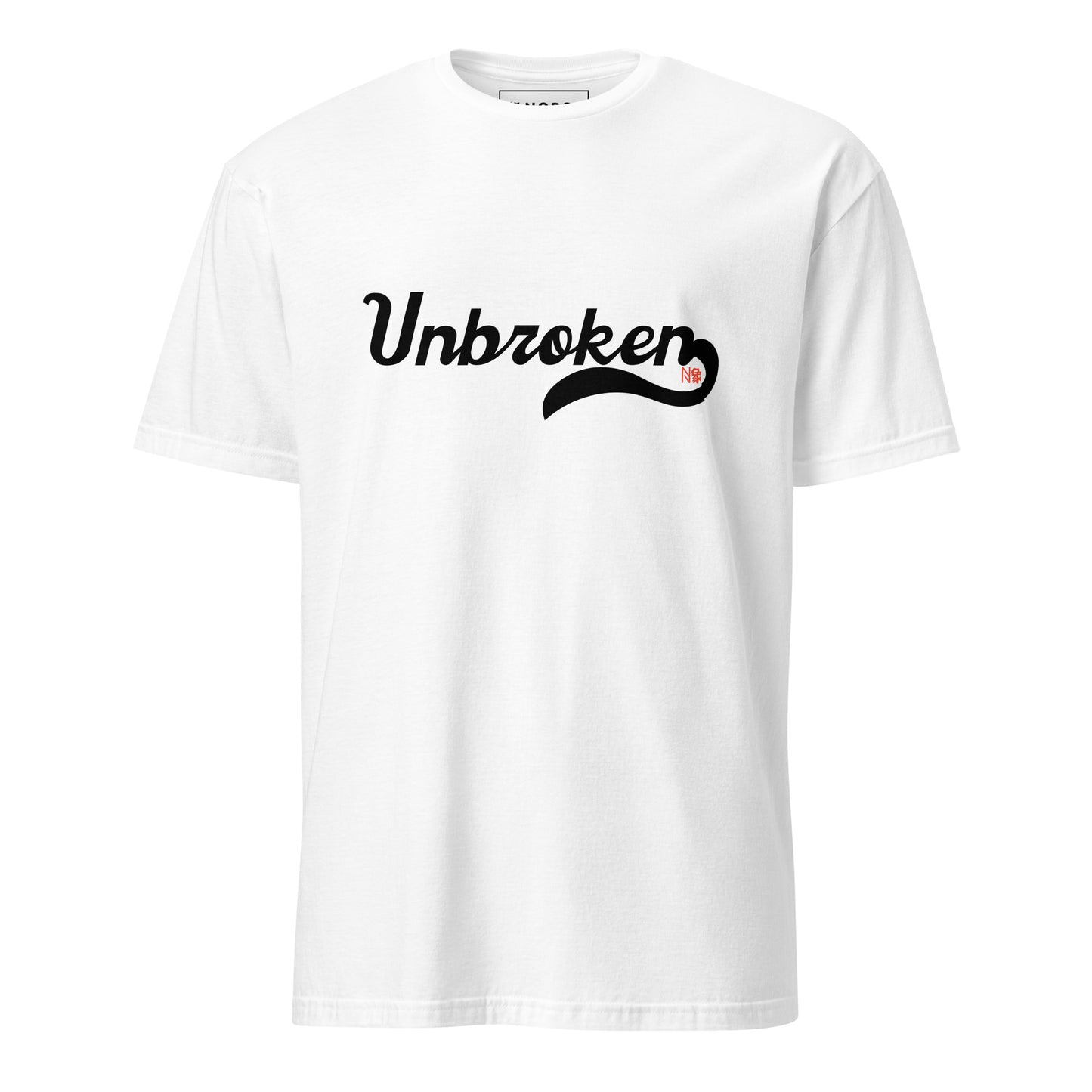 Λευκό Ανδρικό T-shirt - Unbroken