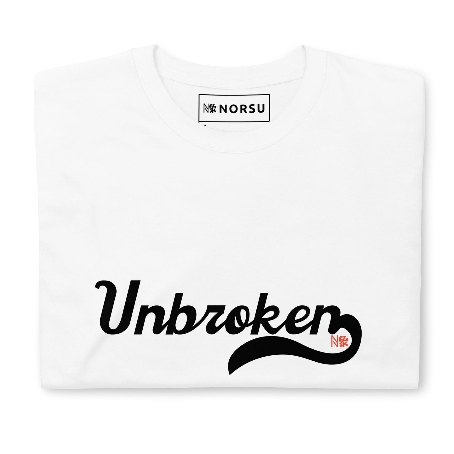 Λευκό Ανδρικό T-shirt - Unbroken