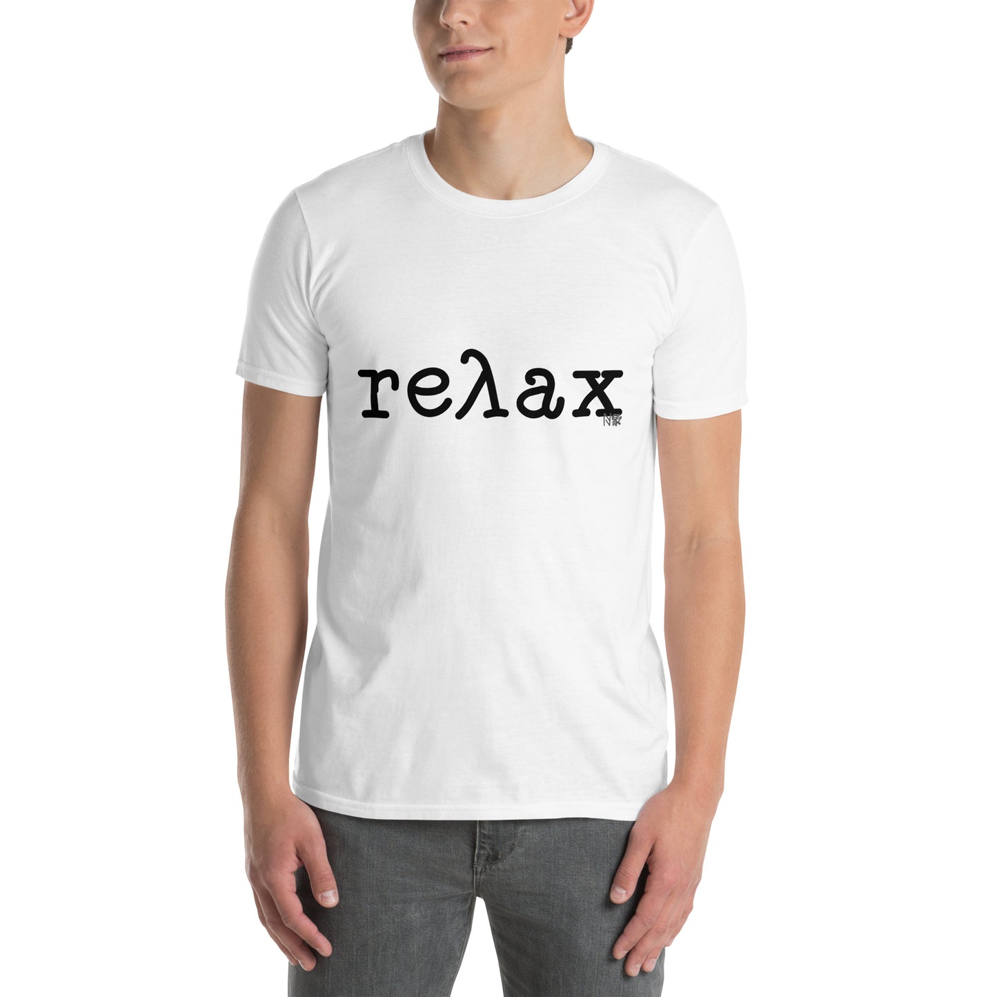 White Men's T-shirt - Relax