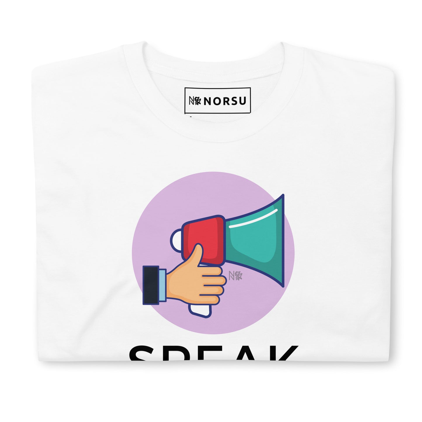 Λευκό Ανδρικό T-shirt - Speak your truth