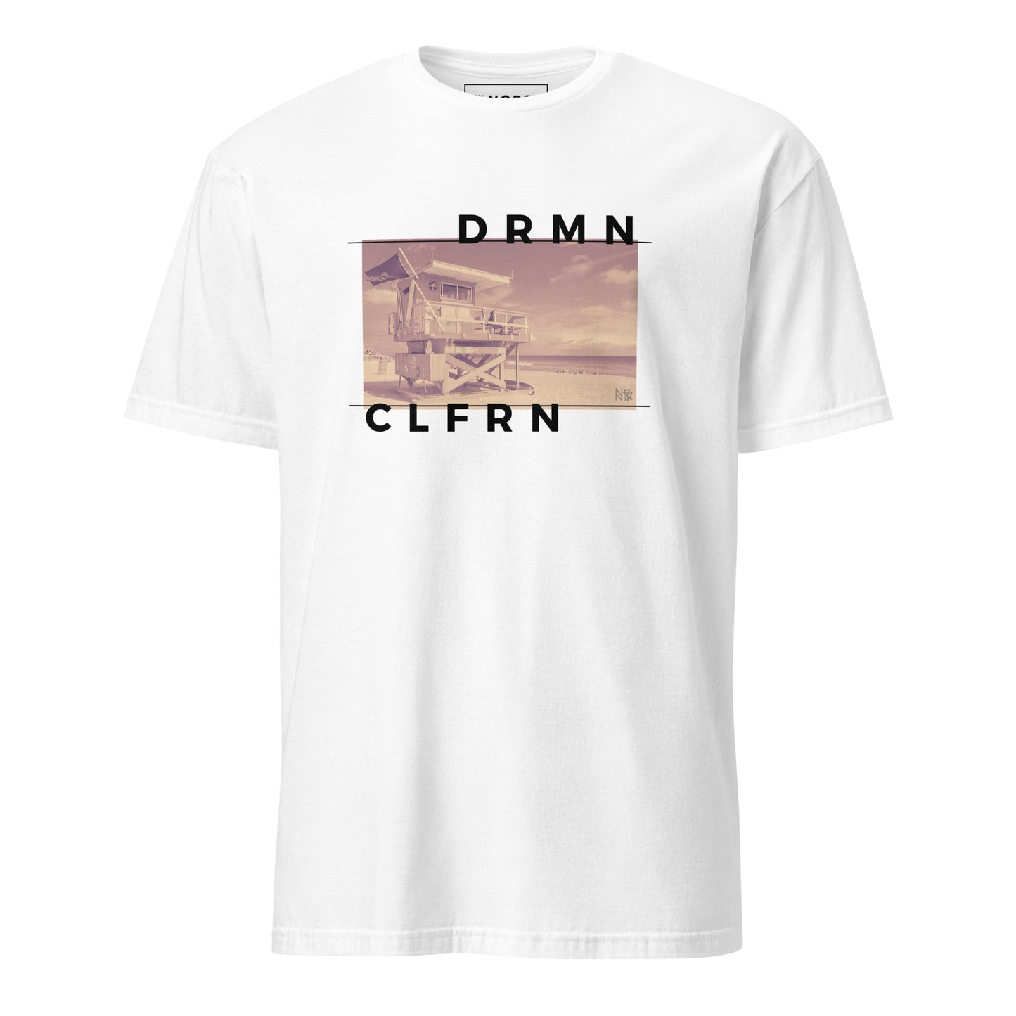 Λευκό Ανδρικό T-shirt - Dreamy Californication