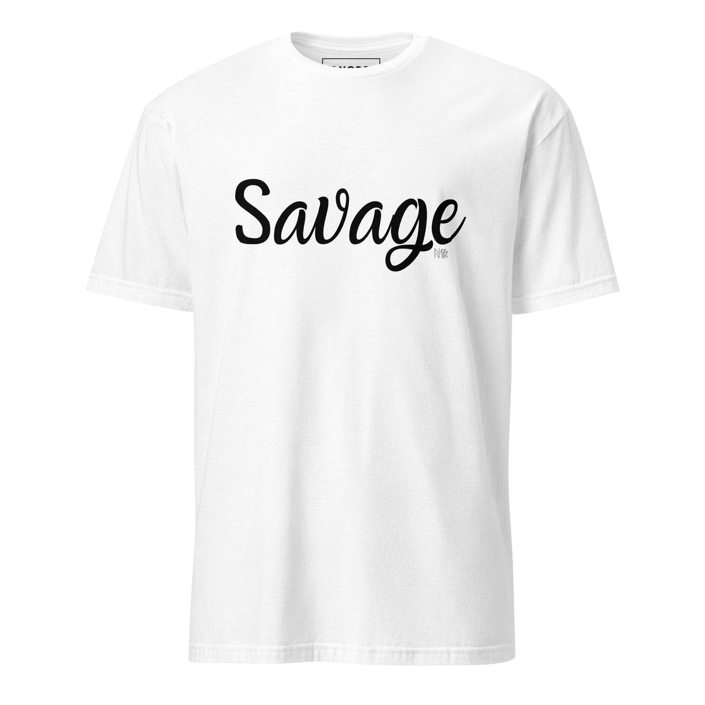 Λευκό Ανδρικό T-shirt - Savage