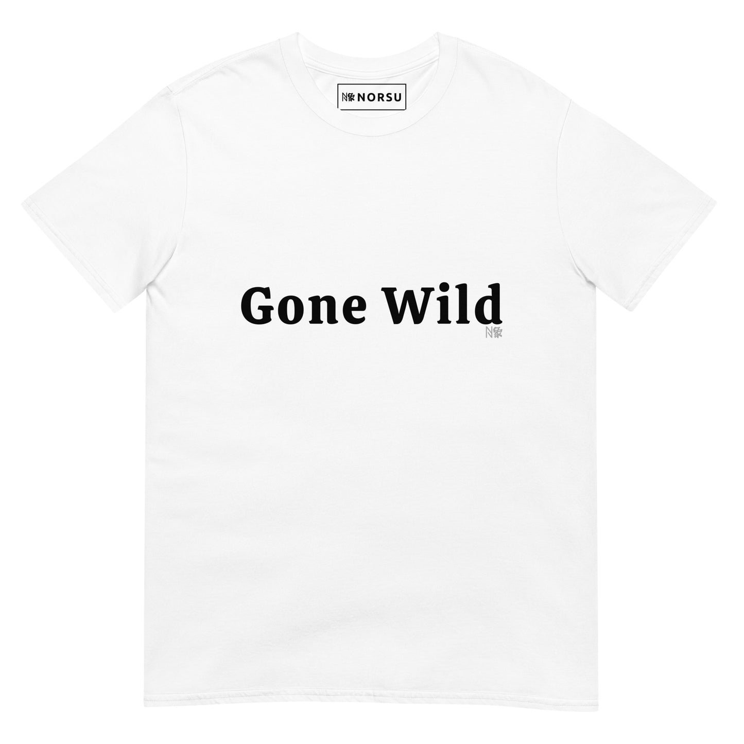 Λευκό Ανδρικό T-shirt - Gone Wild