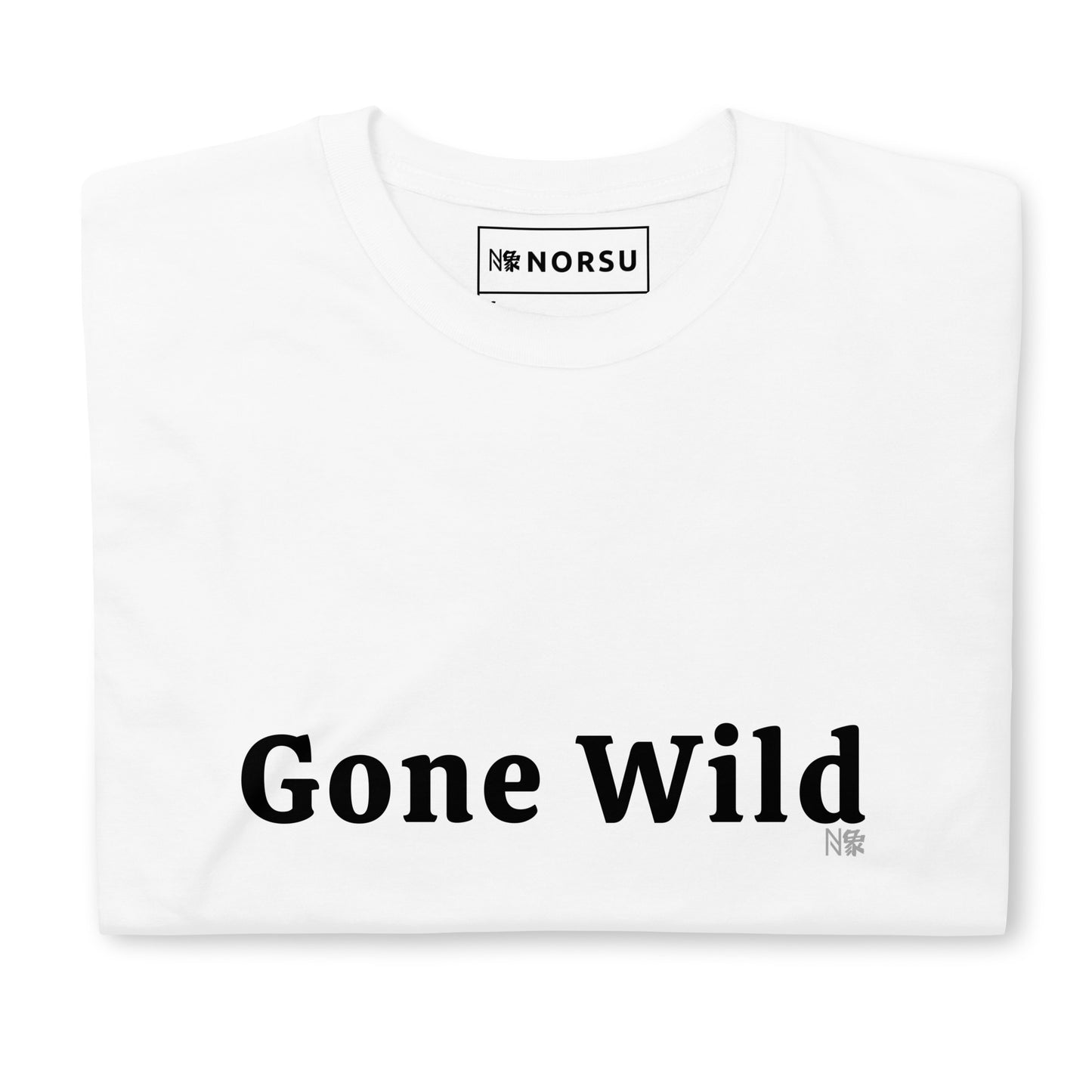 Λευκό Ανδρικό T-shirt - Gone Wild
