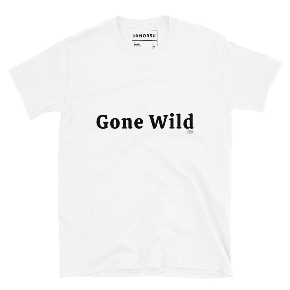Λευκό Ανδρικό T-shirt - Gone Wild