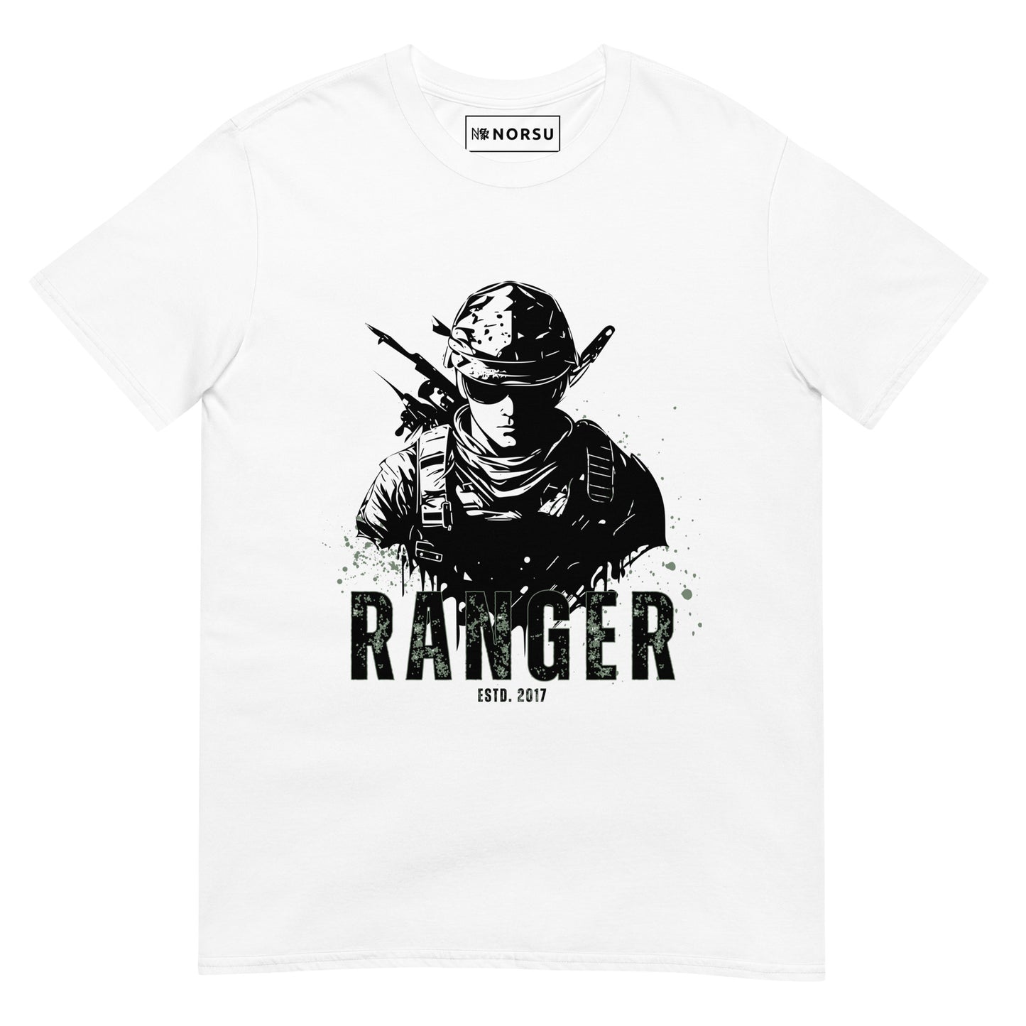 Λευκό Ανδρικό T-shirt - Ranger