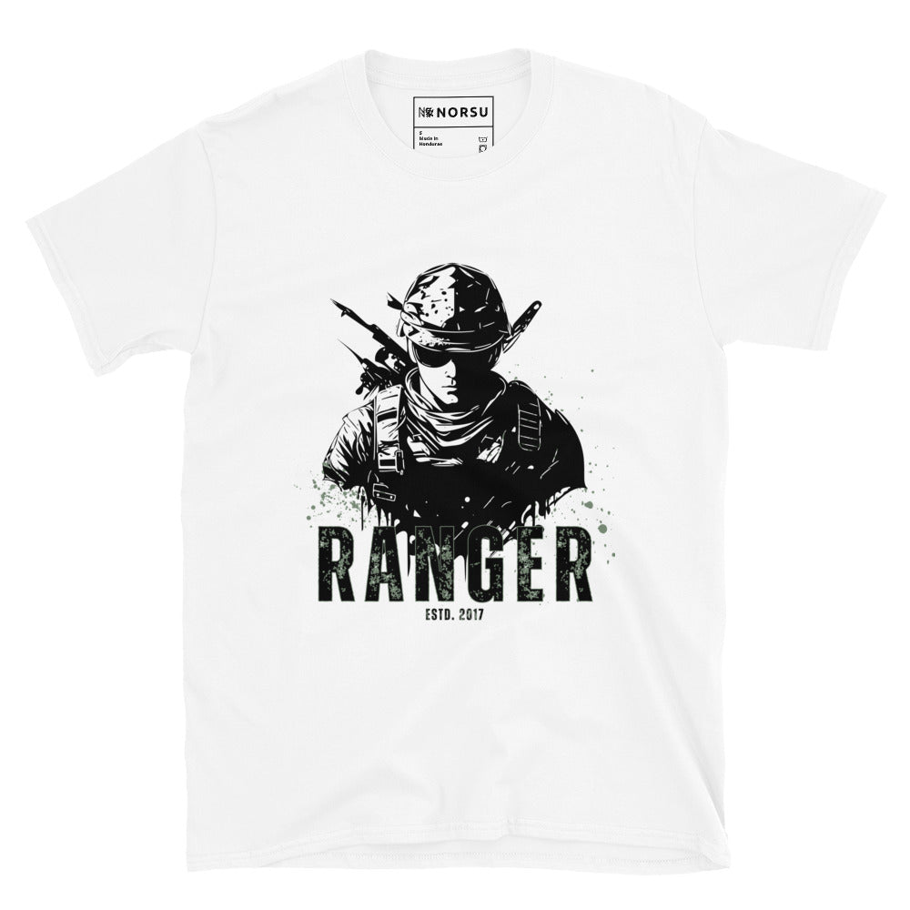 Λευκό Ανδρικό T-shirt - Ranger