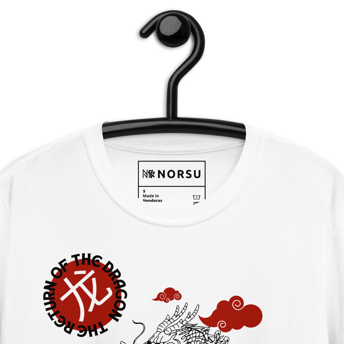 Λευκό Ανδρικό T-shirt - Return Of The Dragon