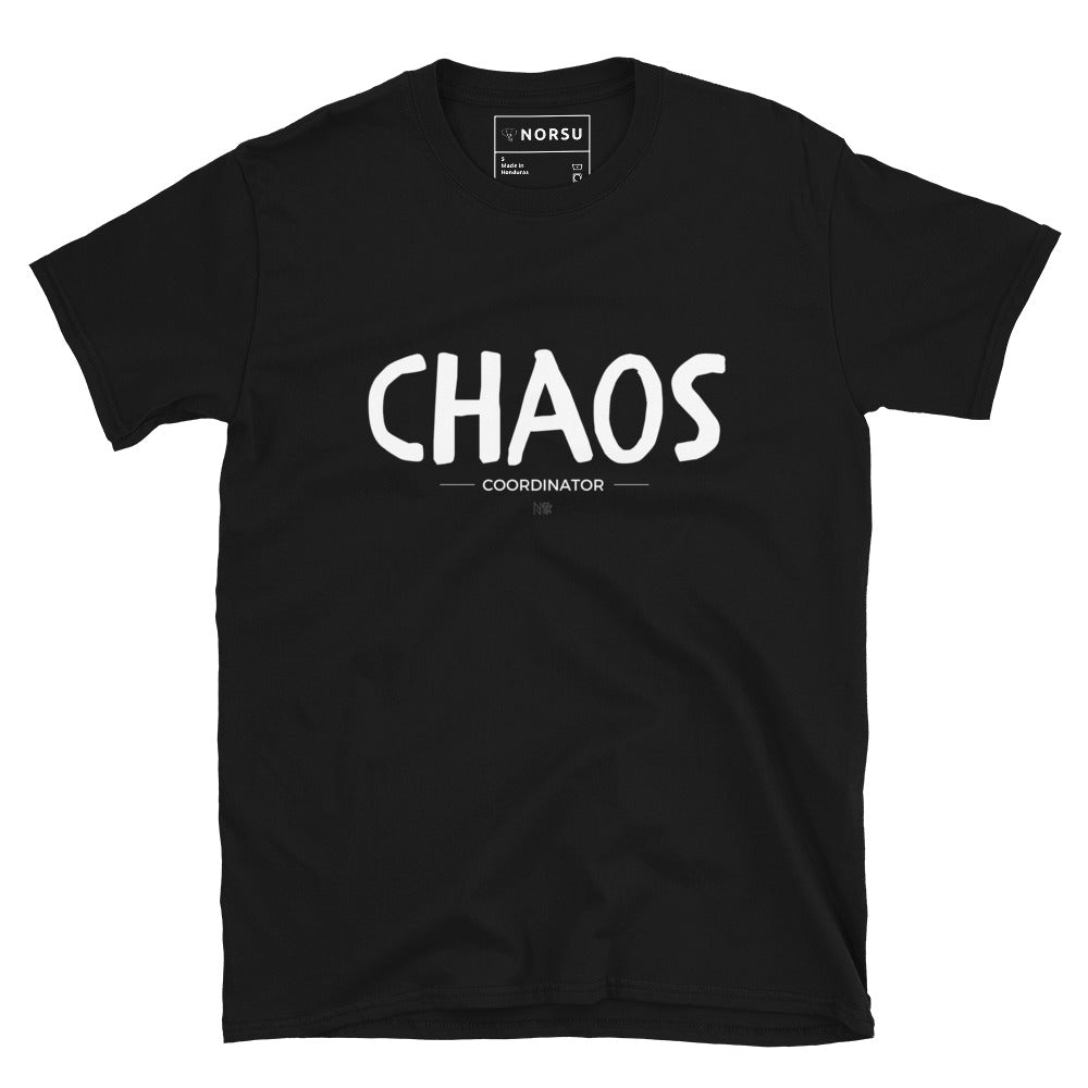 Μαύρο Ανδρικό T-shirt - Chaos Coordinator