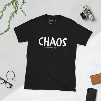 Μαύρο Ανδρικό T-shirt - Chaos Coordinator