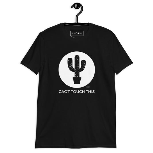 Μαύρο Ανδρικό T-shirt - Cac't touch this