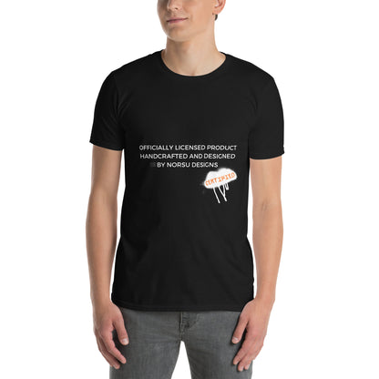 Μαύρο Ανδρικό T-shirt - Γκραφίτι Certified Norsu Designs