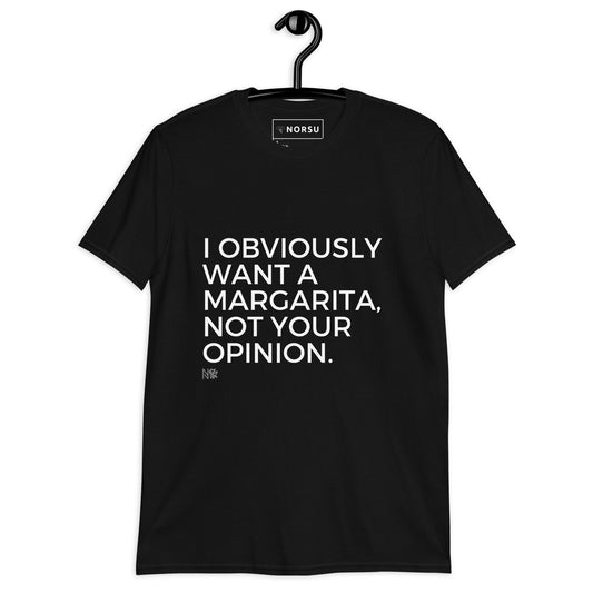 Μαύρο Ανδρικό T-shirt - I want a Margarita Cocktail