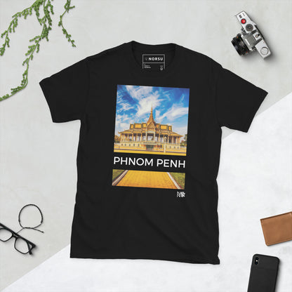 Μαύρο Ανδρικό T-shirt - Πνομ Πενχ Καμπότζη