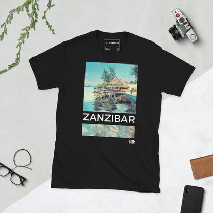 Μαύρο Ανδρικό T-shirt - Ζανζιβάρη