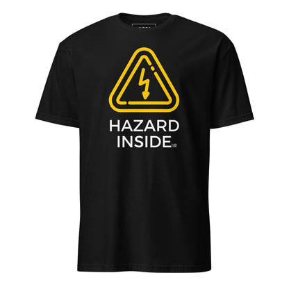 Μαύρο Ανδρικό T-shirt - Hazard Inside