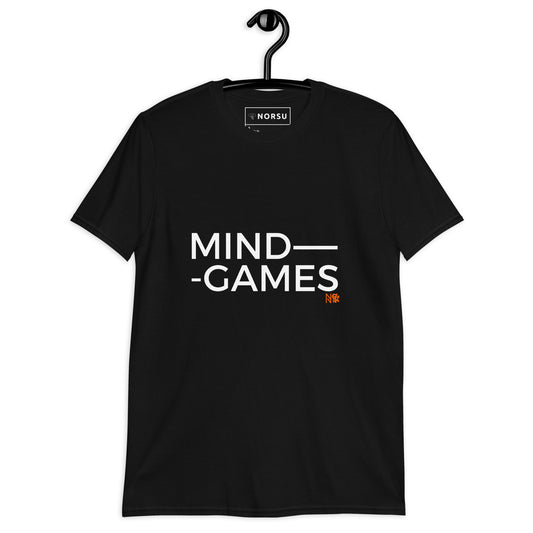 Μαύρο Ανδρικό T-shirt - Mind Games