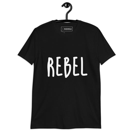 Μαύρο Ανδρικό T-shirt - Rebel