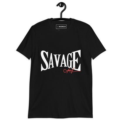 Μαύρο Ανδρικό T-shirt - Savage