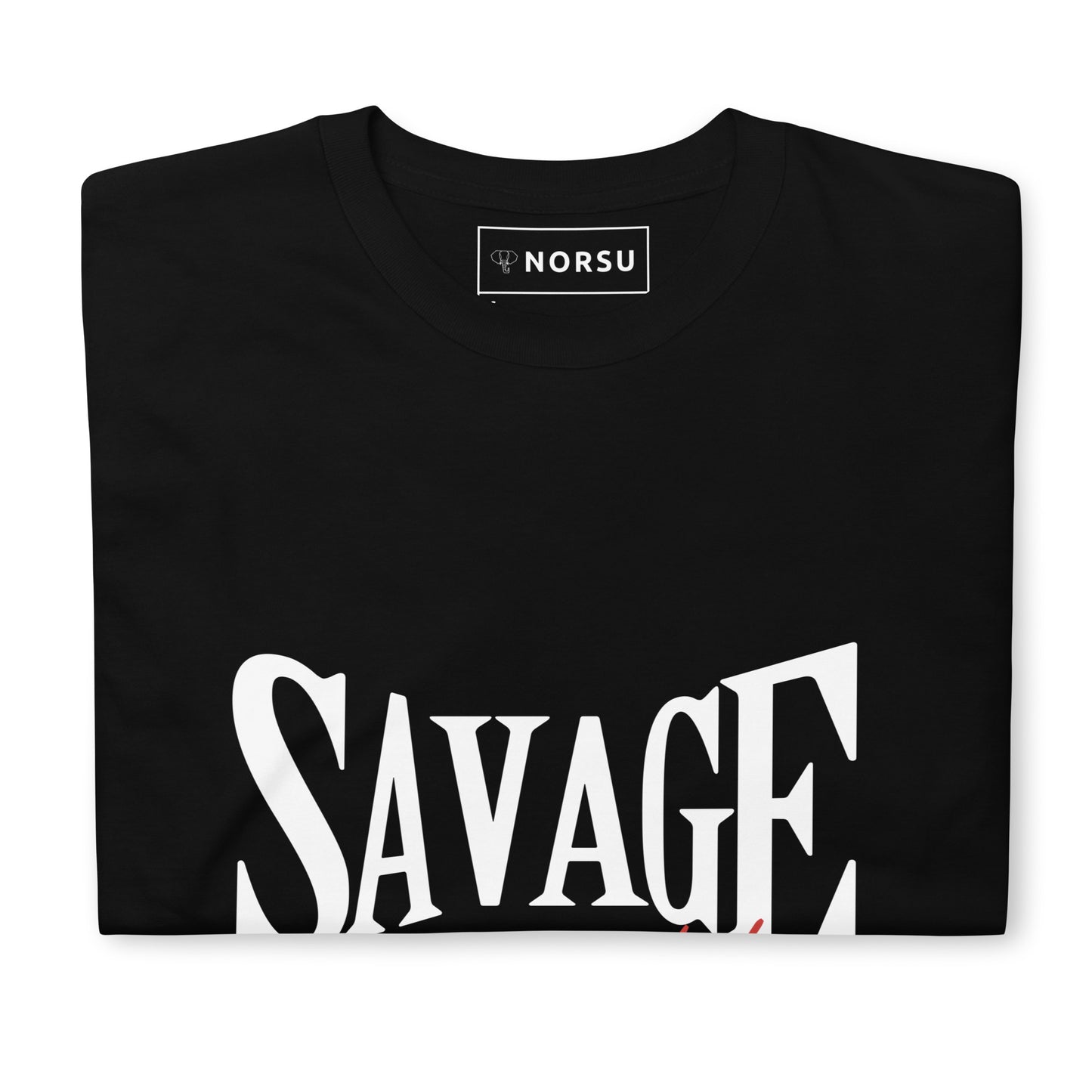 Μαύρο Ανδρικό T-shirt - Savage