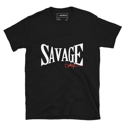 Μαύρο Ανδρικό T-shirt - Savage